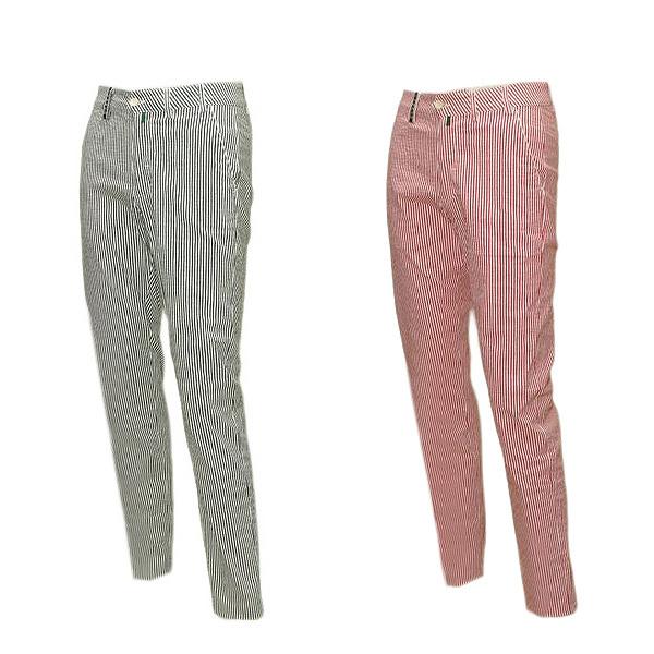 CHERVO ゴルフウェア 吸水速乾 パンツ 40サイズ CHERVO（シェルボ） メンズ 春夏 ストレッチ UVカット 吸汗速乾 サッカ