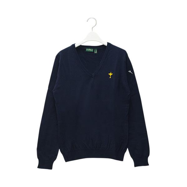 CHERVO（シェルボ） レディース 春秋 コットン Vネックニットセーター