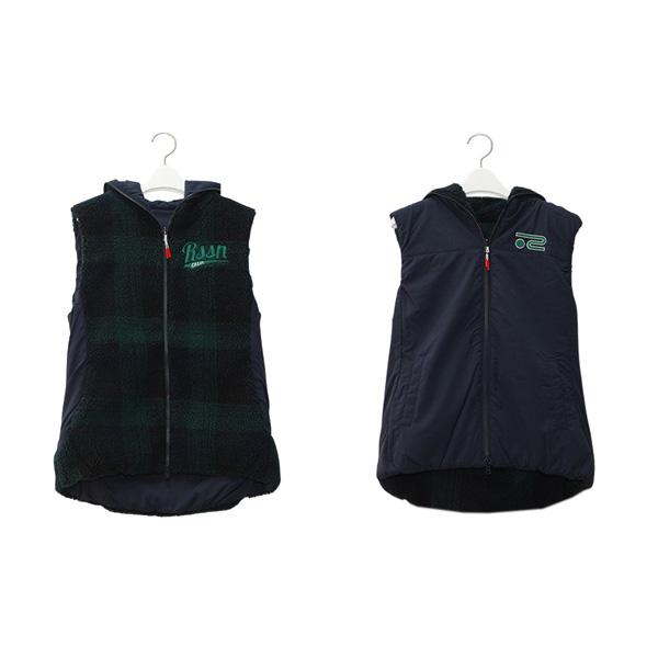 Rosasen（ロサーセン） レディース 秋冬 蓄熱保温 ジャガード チェック