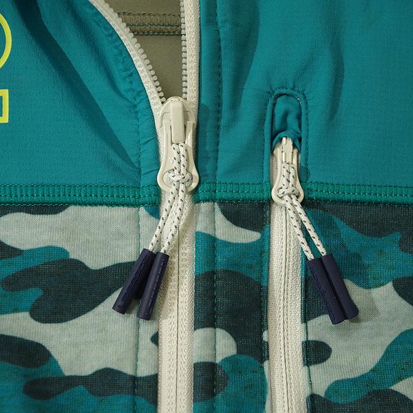 Rosasen（ロサーセン） レディース 秋冬 防風 撥水 迷彩柄プリント