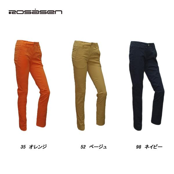 Rosasen（ロサーセン） レディース 春夏秋 ストレッチ 定番チノパンツ