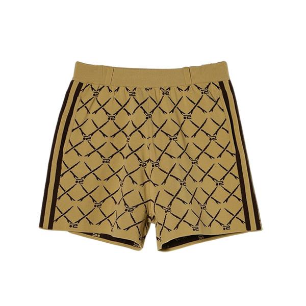 マスターバニー パンツ レッド×ブルー 花刺しゅう レディース 0(S