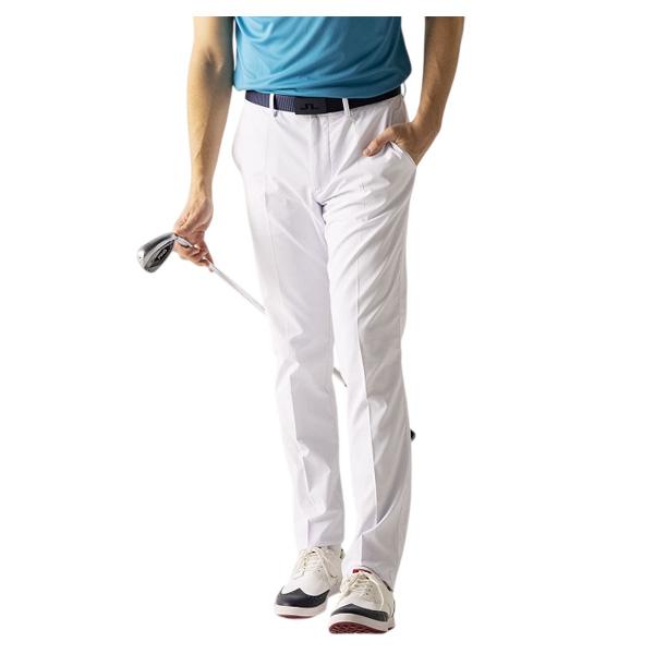 J.LINDEBERG リンドバーグ　メンズ　ストレッチロングパンツ　白　29 J.LINDEBERG（ジェイリンドバーグ） メンズ 春夏 通気 撥水 軽量 定番
