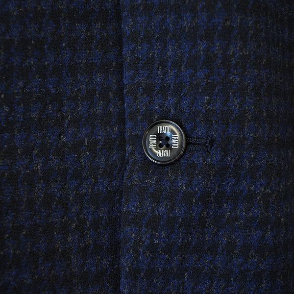 トラット TRATTO メンズ 秋冬 MechaWoolJersey千鳥 SB-2Bジャケット_12