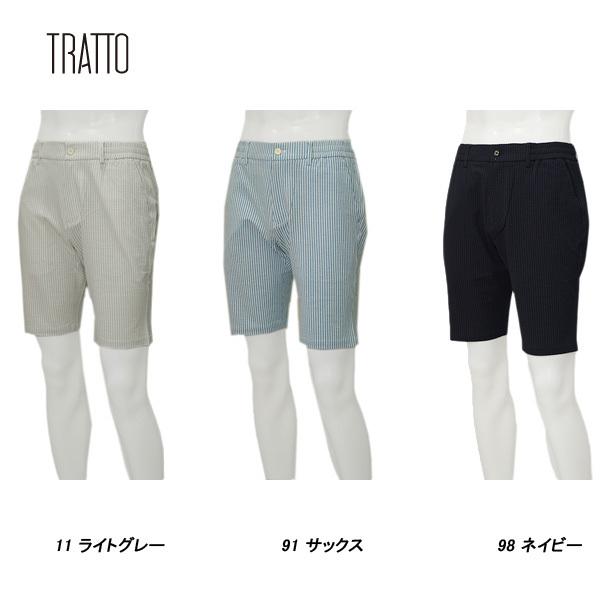 トラット TRATTO メンズ 春夏 吸水速乾 UVカット ストレッチ サッカー ショートイージーパンツ パンツ