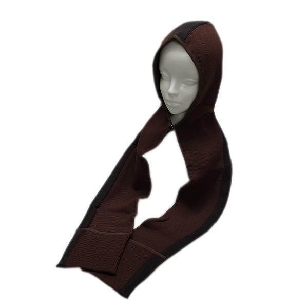 Heal Creek（ヒールクリーク） 在庫処分 ニット フード付き マフラー