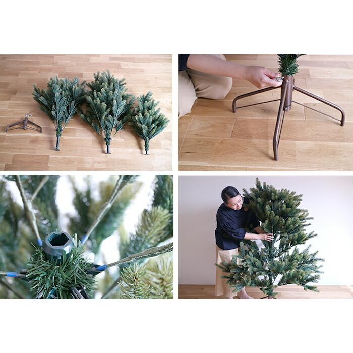 ポイント5倍】シュヴァルツヴァルト ツリー【195cmりんごオーナメント