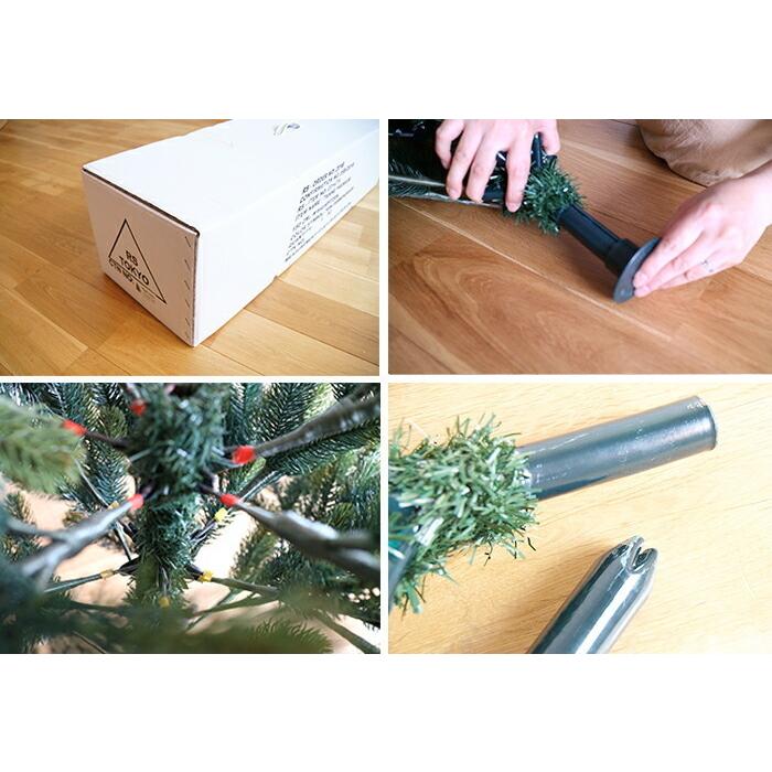 ポイント5倍】シュヴァルツヴァルト ツリー【195cmりんごオーナメント