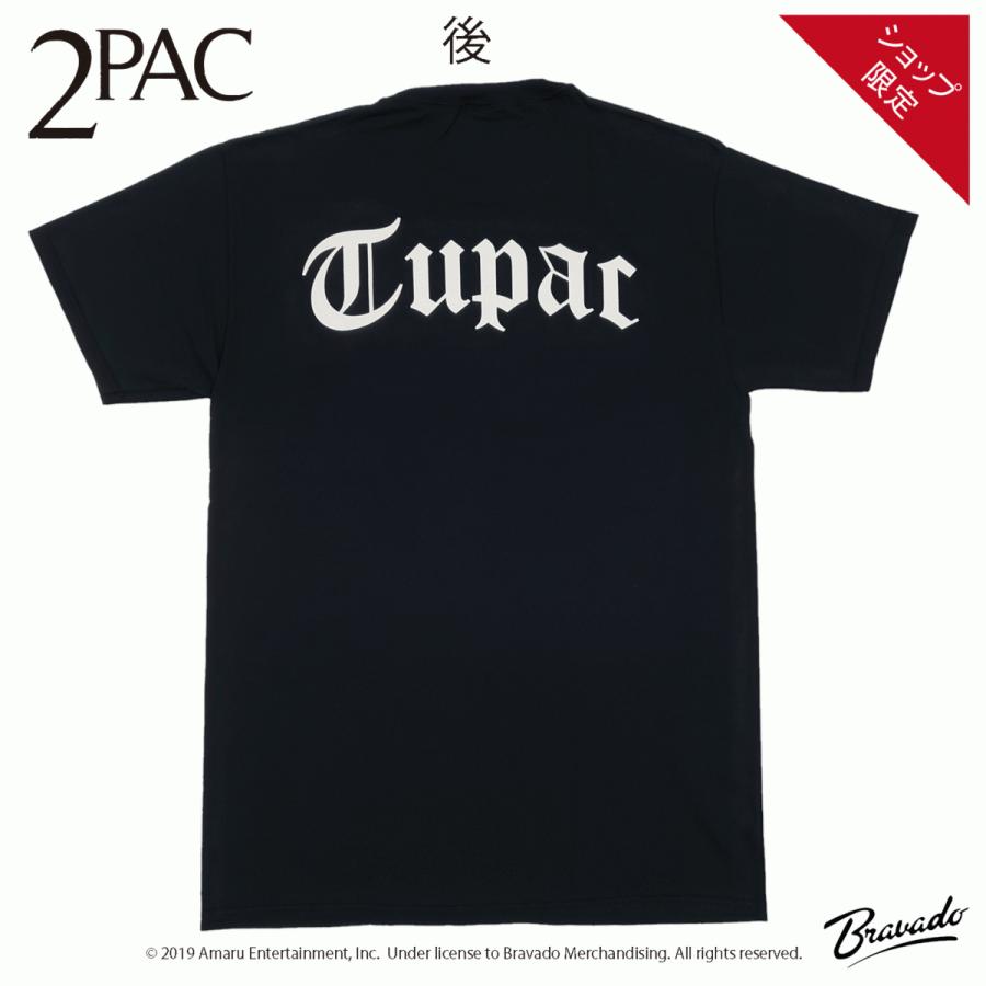 2pac tシャツ カットソー トゥーパック バンドT ロックT メンズ ユニセックス 2パック ラップ HIPHOP TUPAC フォト 黒 Tシャツ 2pac with Police｜depot-select｜03