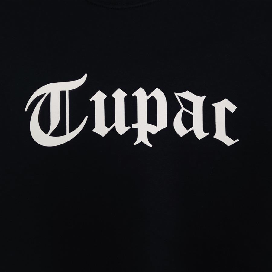 2pac tシャツ カットソー トゥーパック バンドT ロックT メンズ ユニセックス 2パック ラップ HIPHOP TUPAC フォト 黒 Tシャツ 2pac with Police｜depot-select｜04
