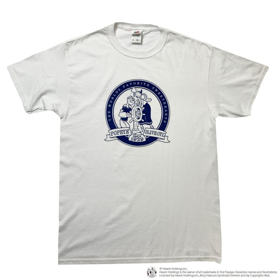 ポパイ POPEYE ロゴ tシャツ カットソー メンズ レディース ユニセックス 大きいサイズ キャラクターTシャツ POPEYE THE WORLD FAVORITE｜depot-select｜02
