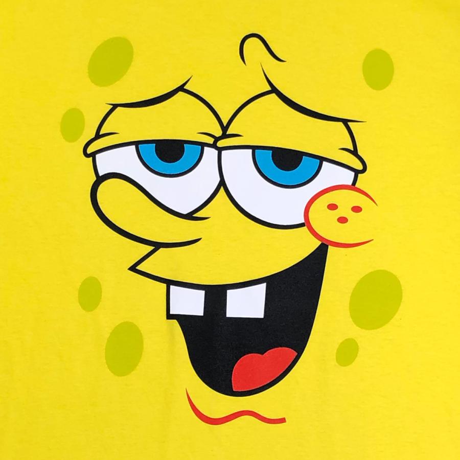 スポンジボブ Tシャツ キャラクター ティシャツ Spongebob Face キャラクター メンズ レディース キッズ 大きいサイズ 服 Sb01st19yll Tシャツセレクト 通販 Yahoo ショッピング