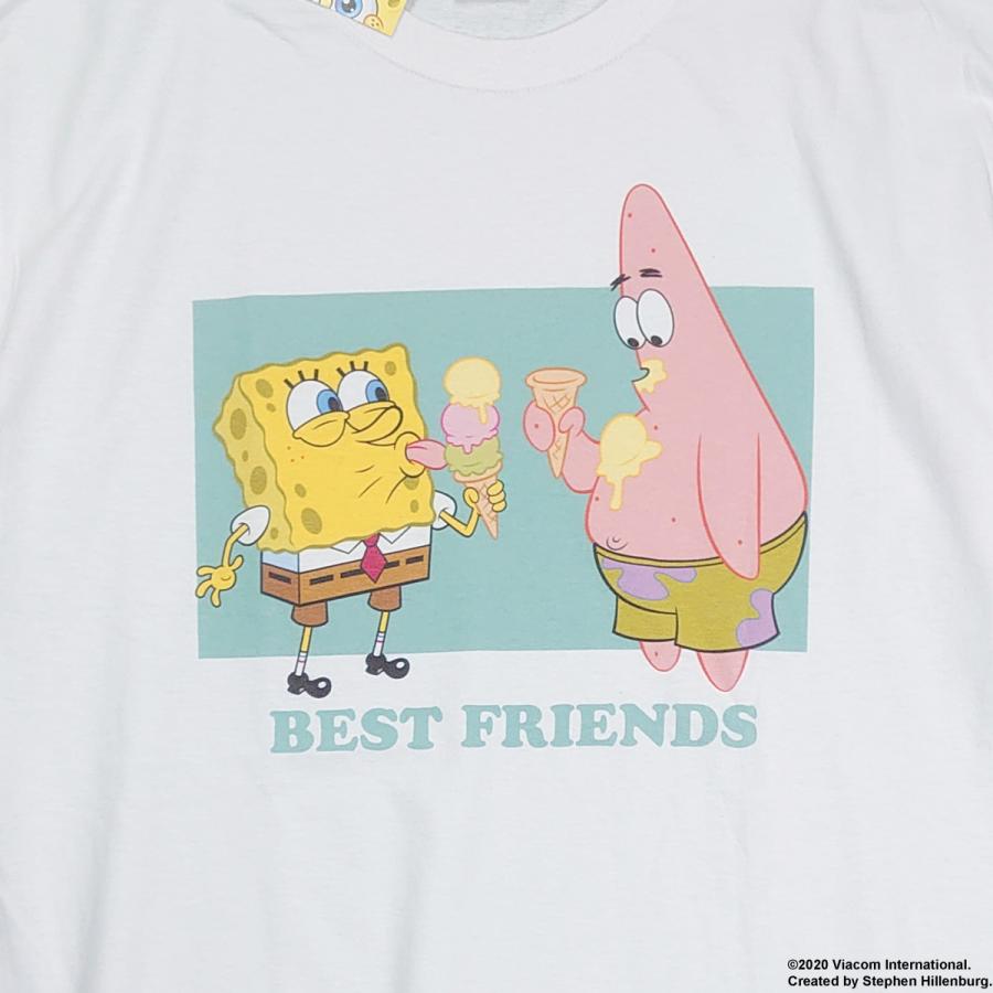 スポンジボブ Tシャツ キャラクター ティシャツ BEST FRIEND WITHICE ST キャラクター メンズ レディース キッズ 大きいサイズ 服｜depot-select｜04