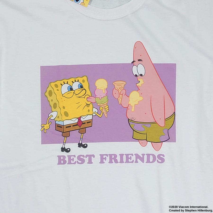 スポンジボブ Tシャツ キャラクター ティシャツ BEST FRIEND WITHICE ST キャラクター メンズ レディース キッズ 大きいサイズ 服｜depot-select｜06