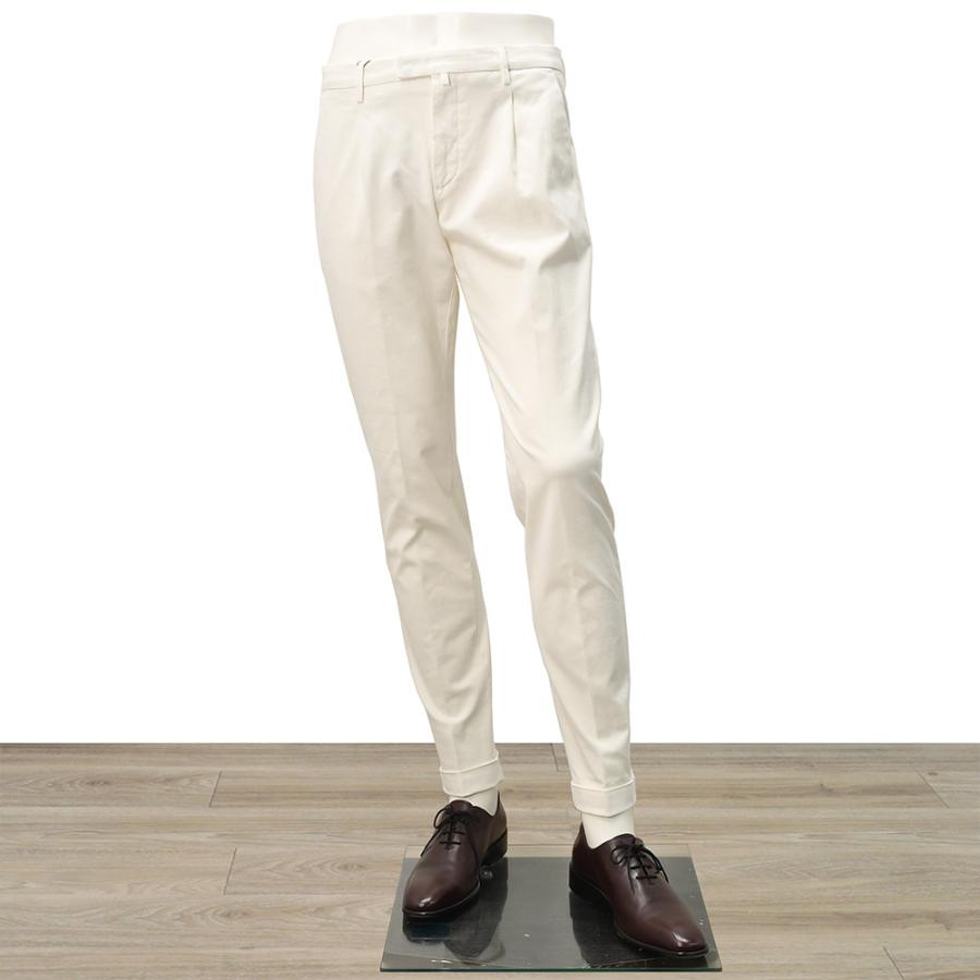 メーカー取次 ブリリア Briglia1949 コットンパンツ メンズ 1プリーツ ワンタック チノスラックス ストレッチ アイボリー ガーメントダイ 国内正規品 でらでら 公式ブランド 半額特販 Www Superavila Com