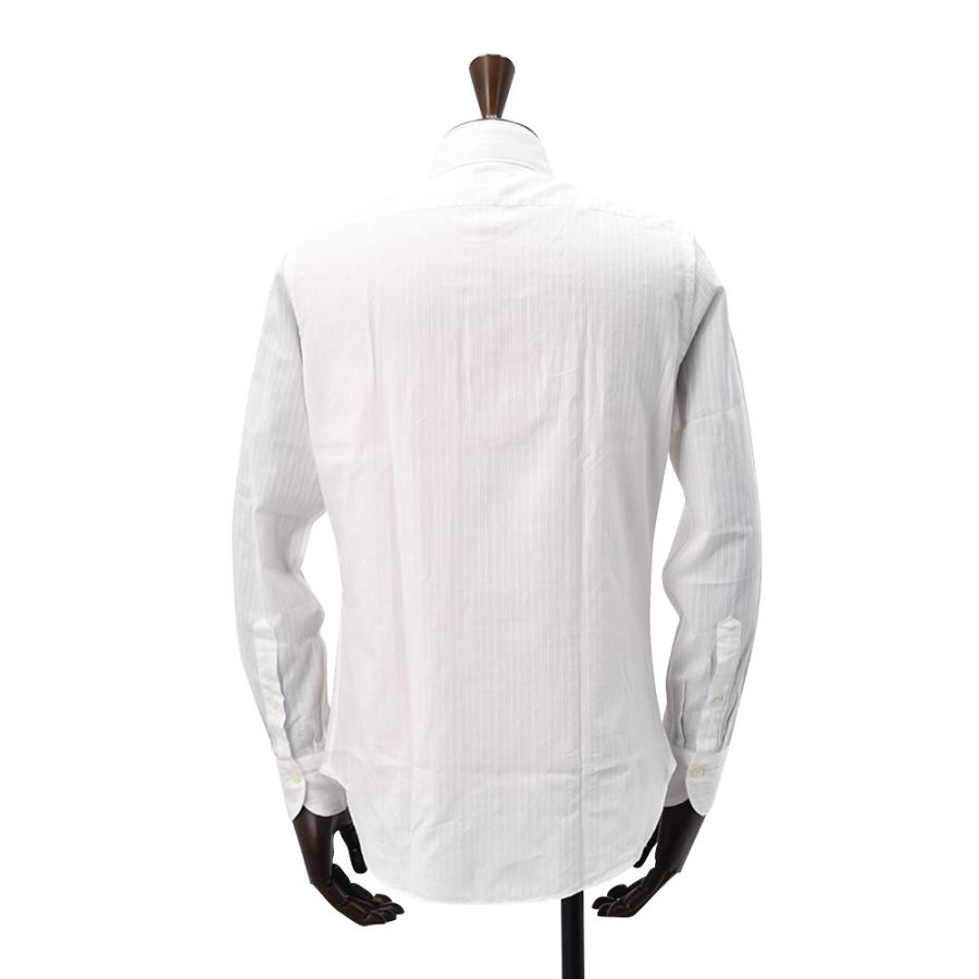 ジャンネット Giannetto メンズカジュアルシャツ アイボリー系 シサッカー 清涼 ホリゾンタル襟 長袖コットン イタリア ブランド 国内正規品 l84 2 メンズブランドでらでら公式shop 通販 Yahoo ショッピング