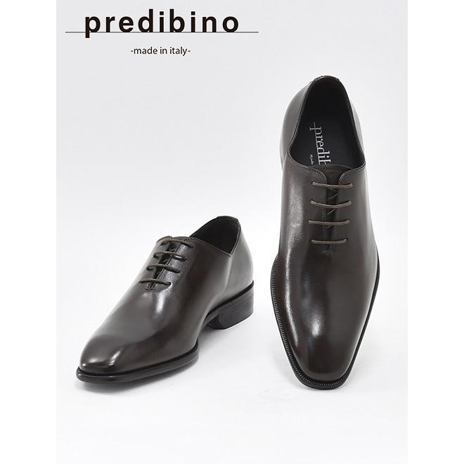 プレディビーノ メンズシューズ チョコレートブラウン Zenithラスト ホールカット ビジネス靴 Men S 26 Chocolate メンズブランドでらでら公式shop 通販 Yahoo ショッピング