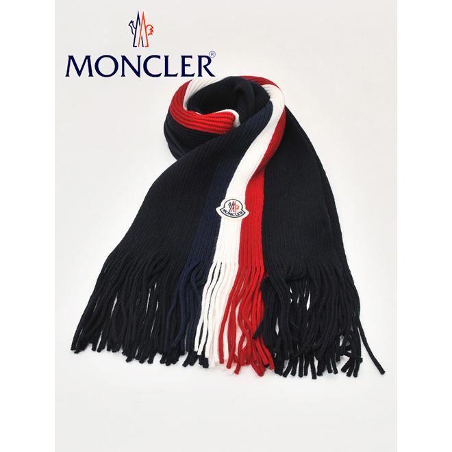 モンクレール Moncler メンズ ニットマフラー センタートリコロールライン ミニワッペン グレーウール イタリア製 レディース ブランド 3c 742 メンズブランドでらでら公式shop 通販 Yahoo ショッピング