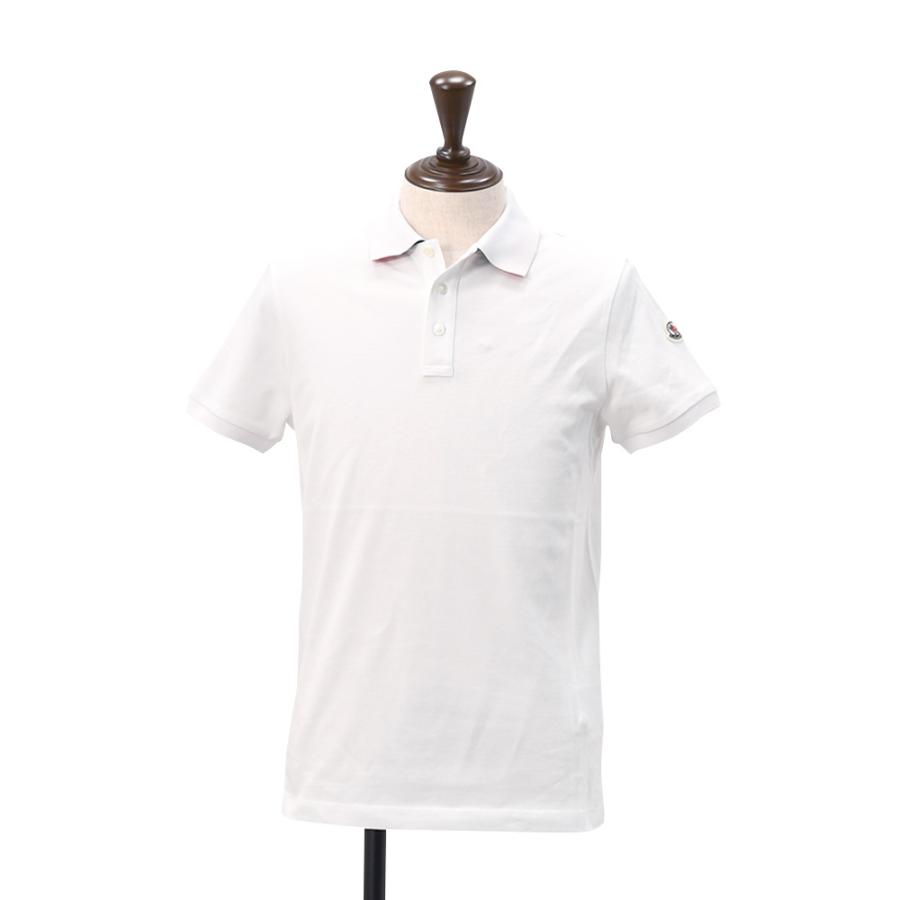 モンクレール Moncler メンズポロシャツ ホワイト 鹿の子 コットンピケ 3つボタンフロント 襟裏ロゴ エレガント 大人 スリムフィット ブランド 8a 001 メンズブランドでらでら公式shop 通販 Yahoo ショッピング