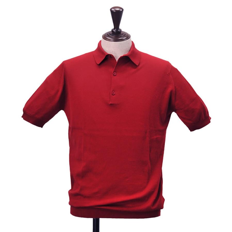 ジョンスメドレー John Smedley 半袖ポロシャツ メンズ コットンニット 開襟 Adrian エイドリアン アンサレッド でらでら 公式 ブランド Adrian Antherred メンズブランドでらでら公式shop 通販 Yahoo ショッピング
