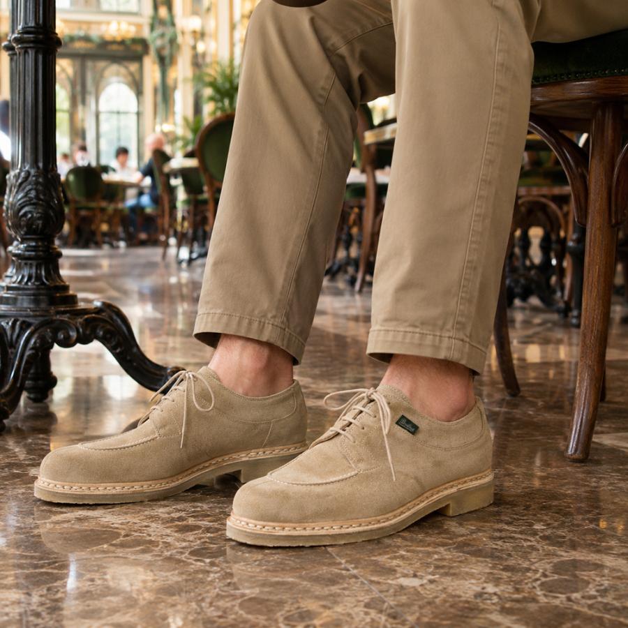パラブーツ PARABOOT アンクル丈ブーツ メンズ Uチップシューズ