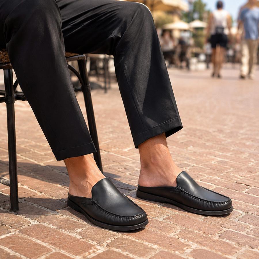 て*る様 【UA別注】 Paraboot パラブーツ TIMOR レザーサンダル パラブーツ PARABOOT レザーサンダル メンズ スリッポン型 BAHAMAS