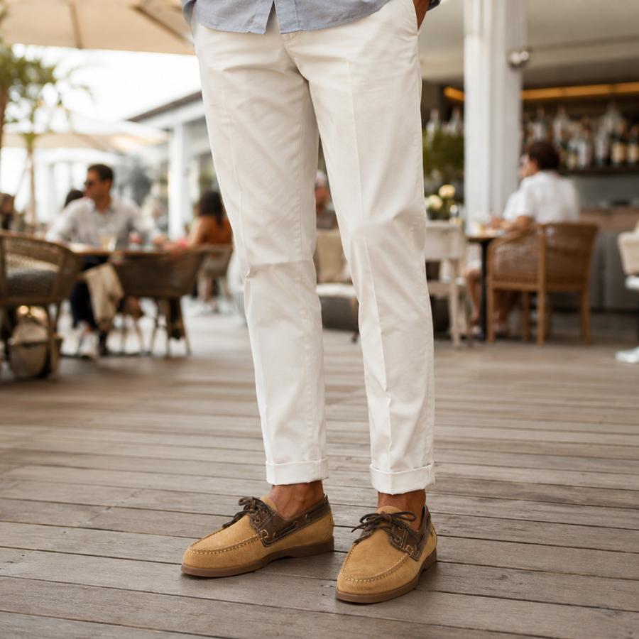 Paraboot パラブーツ デッキシューズ ベージュ パラブーツ PARABOOT デッキシューズ メンズ BARTH バース ベージュ