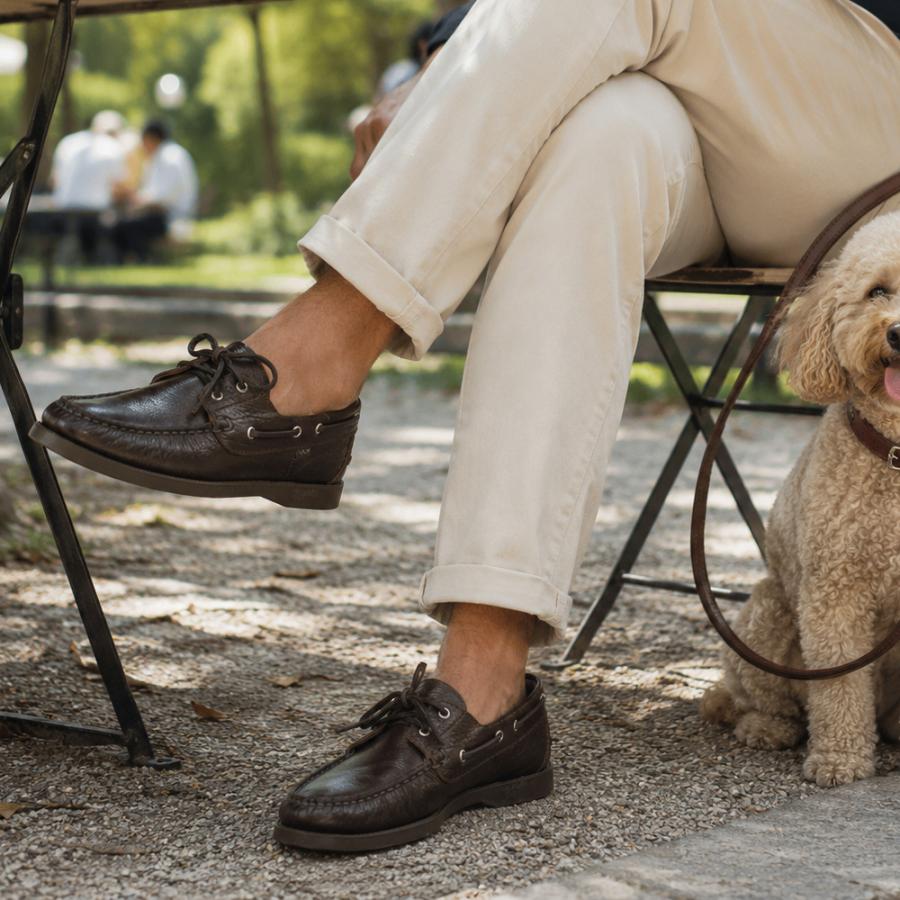 パラブーツ PARABOOT デッキシューズ メンズ BARTH バース ダーク