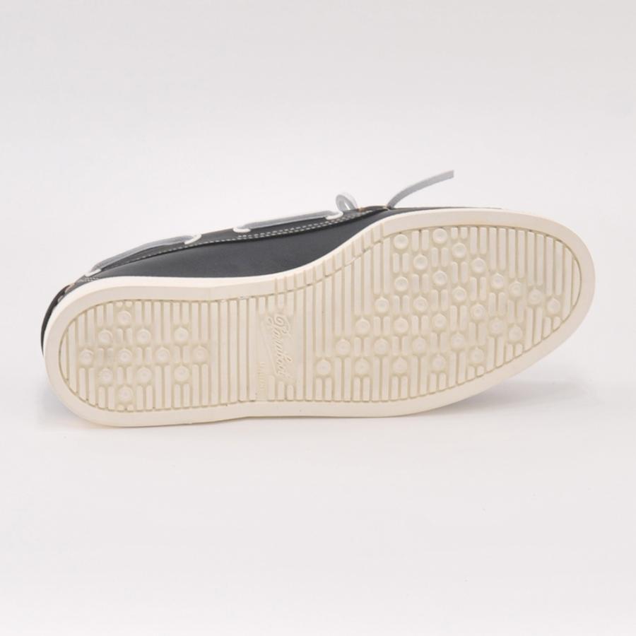 【新品】パラブーツ ネイビー 濃紺デッキシューズ オイルドレザー BARTHバース メンズブランド Men's 紐締め