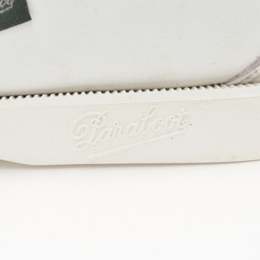 パラブーツ バース ホワイト デッキシューズ BARTH オイルドレザー メンズブランド Men's shoesの画像