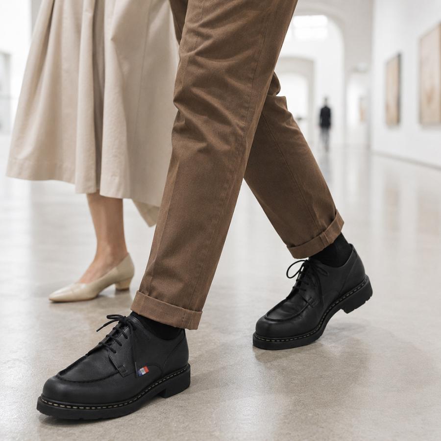 Paraboot CHAMBORD ブラック Uチップ パラブーツ　シャンボード Paraboot CHAMBORD ブラック Uチップ パラブーツ シャンボード