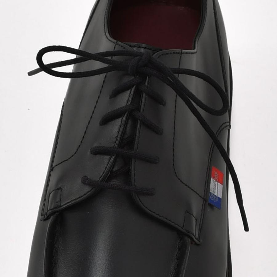 パラブーツ PARABOOT シャンボード CHAMBORD Uチップシューズ メンズ 革靴 BBR LIS オイルドカーフレザー ブラック 国内正規品 でらでら 公式ブランドの画像