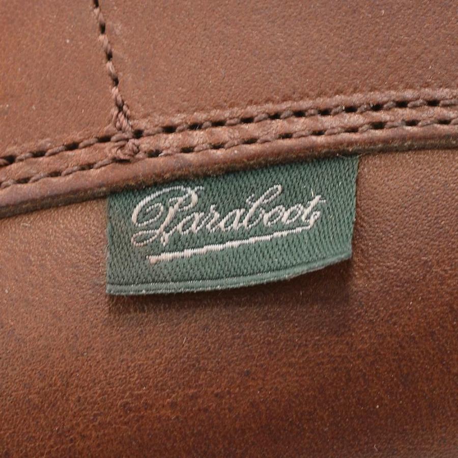 パラブーツ 国内正規品 paraboot シャンボード 710708 CHAMBORD マローネブラウン LISオイルドレザーUチップメンズシューズ Men'sの画像