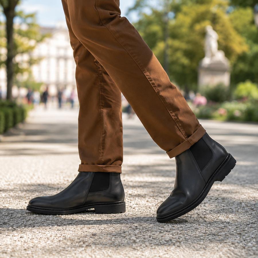 パラブーツ PARABOOT サイドゴアブーツ メンズ シャンフォート
