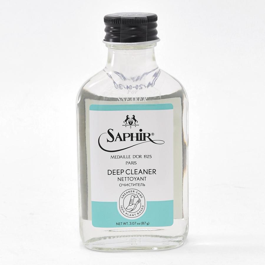 サフィールノワール Saphir Noir 【返品交換不可】 スニーカーケア ディープクリーナー 100ml 瓶容器 靴ケア フランス製 | Saphir Noir | 01