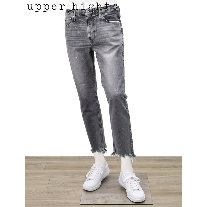 ショッピング半額 アッパーハイツ Upper Hights ジーンズ メンズ Topaz Destroy The Five 5 ウォッシュブラック 綿デニムクロス 国内正規品 でらでら ブランド公式 販売売れ済 Www Superavila Com