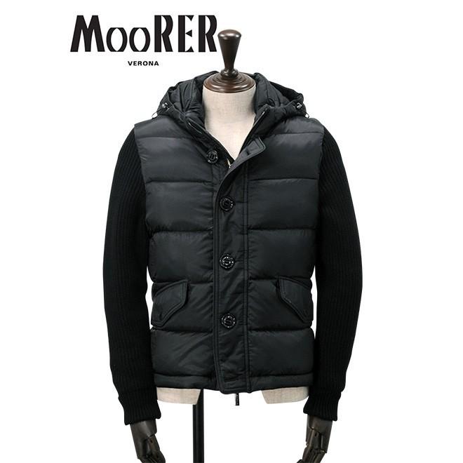ムーレー Moorer メンズアウター 高級ダウンブルゾン 3wayパーツ フォスコロ Foscolo Shm カシミアウールコンビ ブラック 国内正規品 Foscolo Nero メンズブランドでらでら公式shop 通販 Yahoo ショッピング