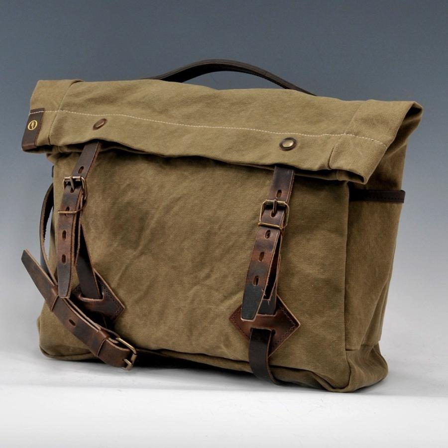 ブルードゥショフ Bleu De Chauffe メンズ キャンバス素材ショルダー ガストン ツールバッグ Musette ミュゼット カーキ ウォッシュ フランス Men S Gaston S16542 メンズブランドでらでら公式shop 通販 Yahoo ショッピング