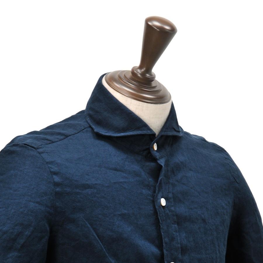 新品 フィナモレ Finamore メンズ リネンシャツ Giglio ジーリョ 半袖 インディゴブルー 青紺 無地 ショートスリーブ イタリア 公式 ブランド Giglio 09 メンズブランドでらでら公式shop 通販 Yahoo ショッピング 公式の Lespakigali Com