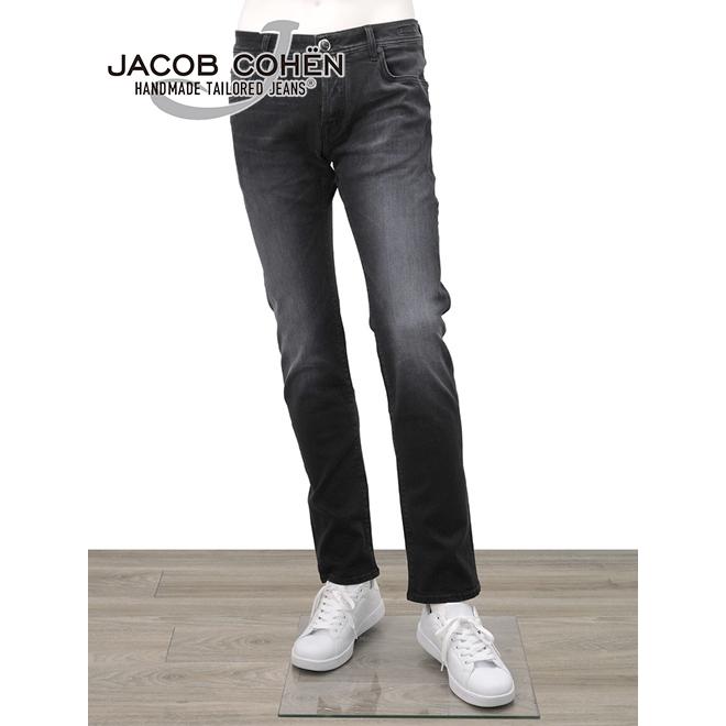 ヤコブコーエン Jacob Cohen メンズジーンズ スリムストレート ブラックウォッシュ スウェットデニム風 ジップフロント イタリア ブランド 国内正規品 J622 17w3 003 メンズブランドでらでら公式shop 通販 Yahoo ショッピング