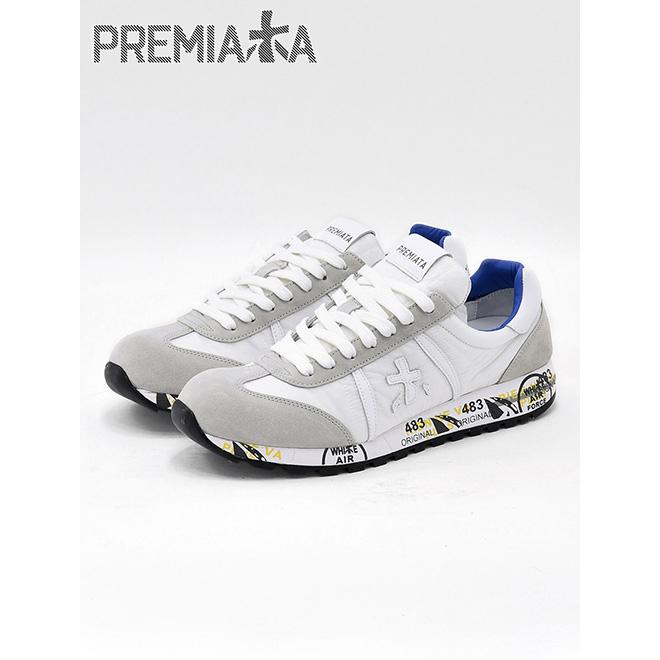 PREMIATA プレミアータ ホワイト メンズ スニーカー LUCY-206E 