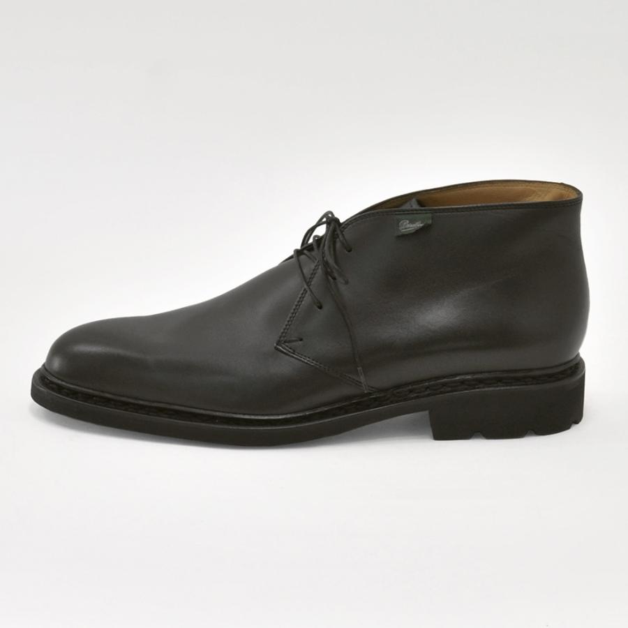 パラブーツ ルーリー　PARABOOT LULLYモデル LISオイルドレザー チャッカブーツ ギャラクシー ブラックメンズシューズ  国内正規品の画像