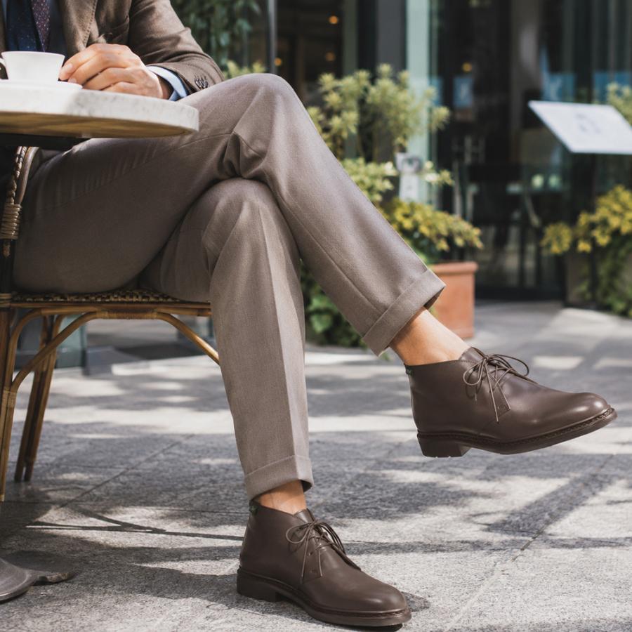 パラブーツ ルーリー PARABOOT LULLYカフェブラウン LISオイルドレザー