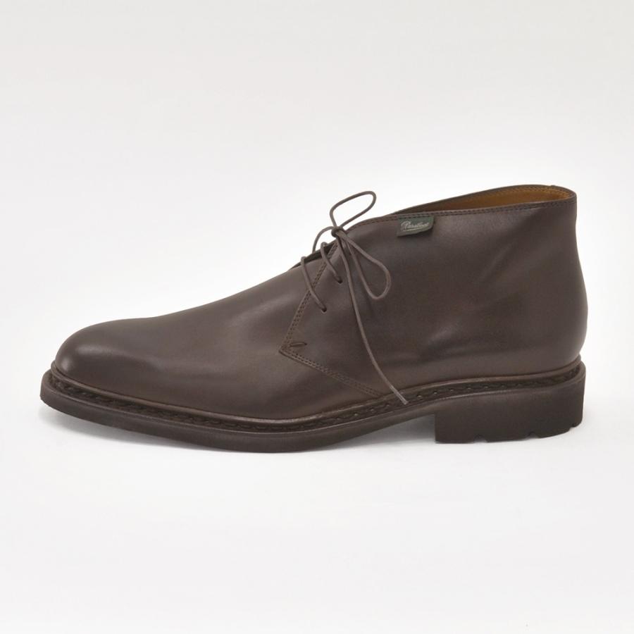パラブーツ ルーリー　PARABOOT LULLYカフェブラウン LISオイルドレザー チャッカブーツ ギャラクシー メンズシューズ  国内正規品の画像