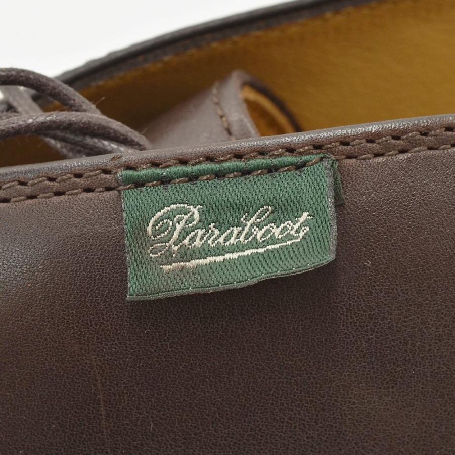 パラブーツ ルーリー　PARABOOT LULLYカフェブラウン LISオイルドレザー チャッカブーツ ギャラクシー メンズシューズ  国内正規品の画像