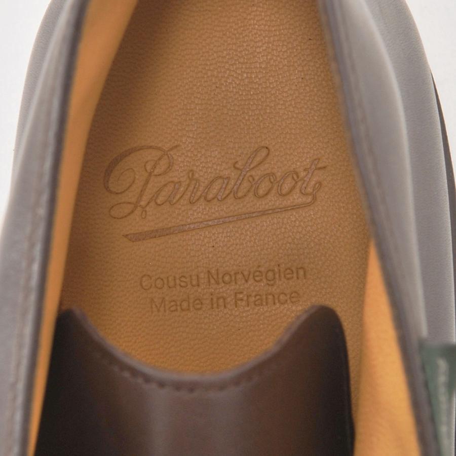 パラブーツ ルーリー　PARABOOT LULLYカフェブラウン LISオイルドレザー チャッカブーツ ギャラクシー メンズシューズ  国内正規品の画像