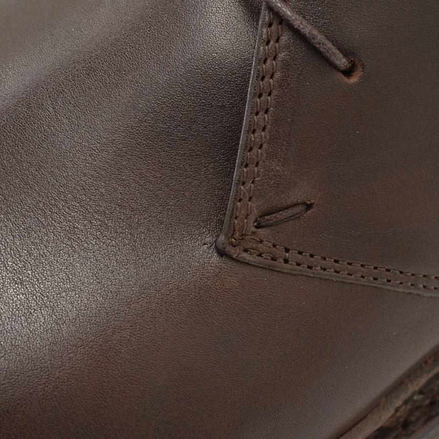 パラブーツ ルーリー　PARABOOT LULLYカフェブラウン LISオイルドレザー チャッカブーツ ギャラクシー メンズシューズ  国内正規品の画像