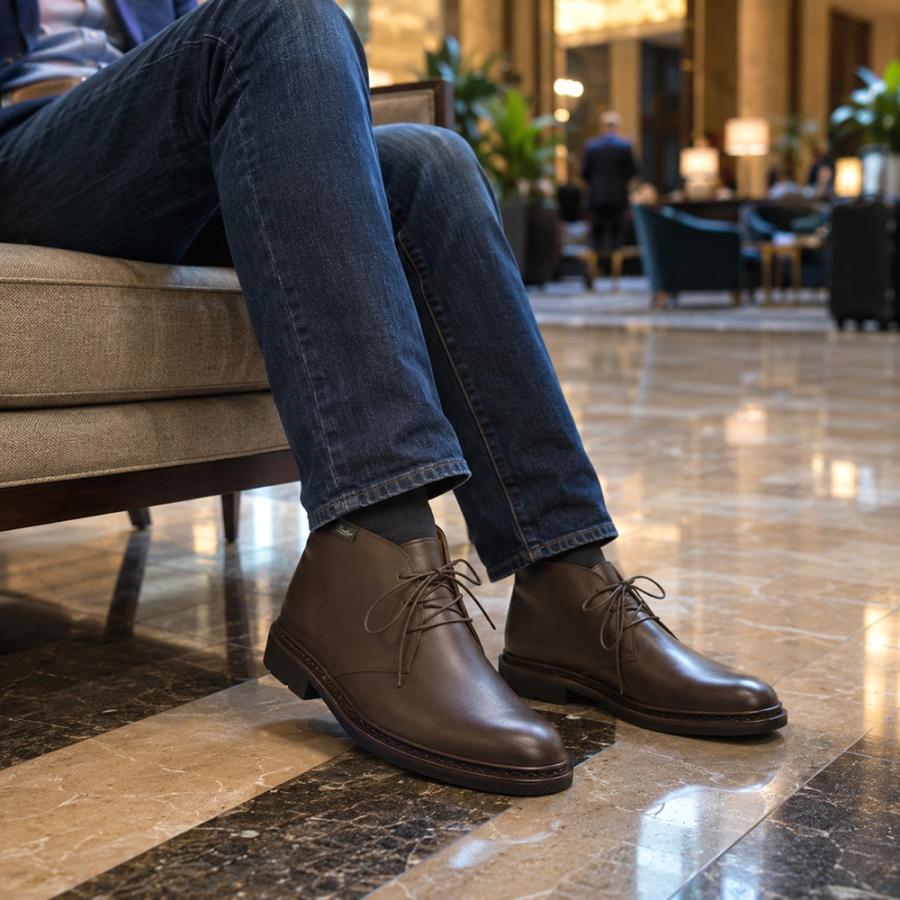 パラブーツ ルーリー PARABOOT LULLYカフェブラウン LISオイルドレザー