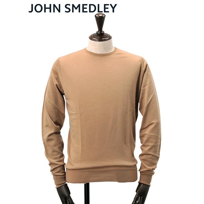 ジョンスメドレー John Smedley メンズ クルーネックニット Lundy ランディ キャメル 長袖 メリノウール 丸首セーター でらでら 公式ブランド Lundy Camel メンズブランドでらでら公式shop 通販 Yahoo ショッピング