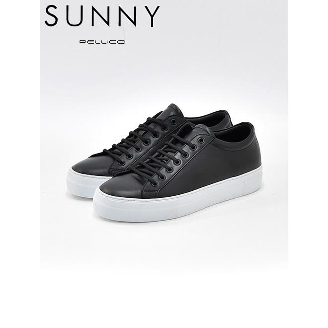 PELLICO SUNNY / ローカットスニーカー/37/BLK ペリーコ サニー PELLICO SUNNY スニーカー メンズ スムースレザー